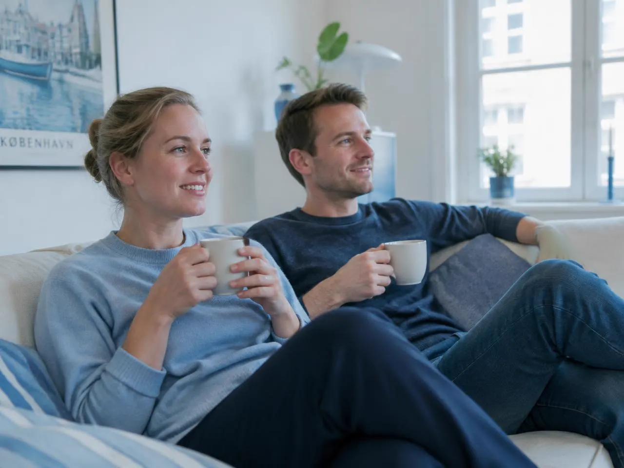 Par i stuen med ro og overblik over økonomien